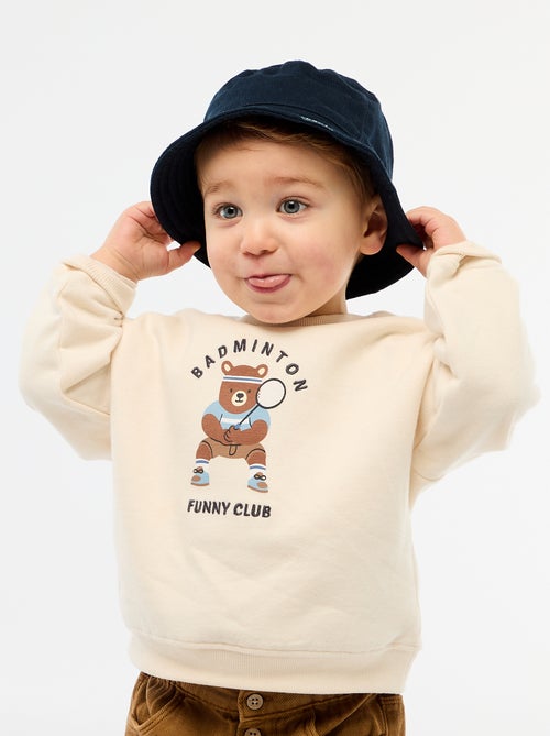 Sweat-shirt manches longues - Kiabi Sweat-shirt manches longues - Kiabi
