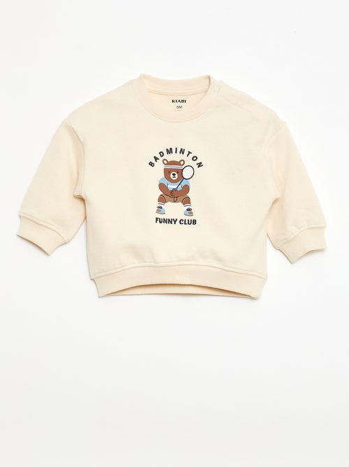 Sweat-shirt manches longues - Kiabi Sweat-shirt manches longues - Kiabi