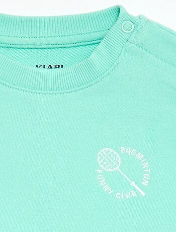 Sweat-shirt manches longues