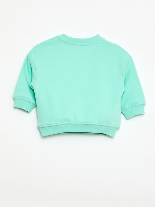 Sweat-shirt manches longues - Kiabi