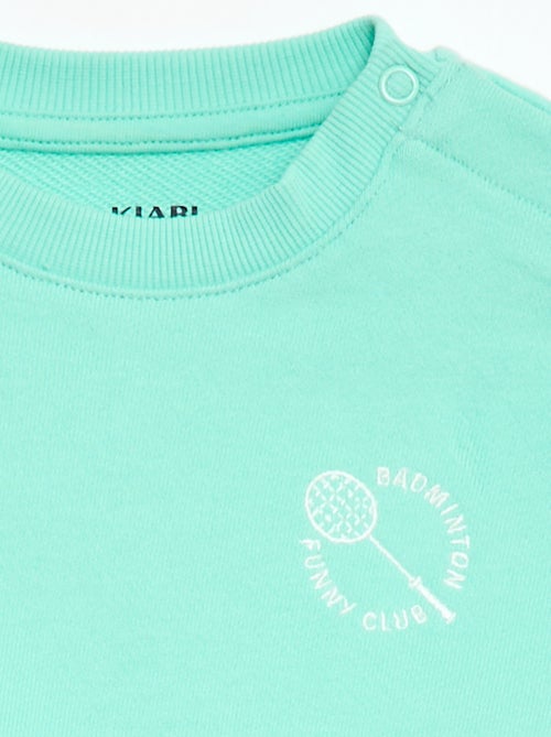 Sweat-shirt manches longues - Kiabi