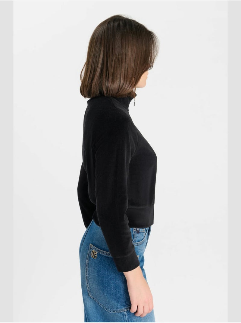 Sweat-shirt mendygi 'le temps des cerises' Noir - Kiabi