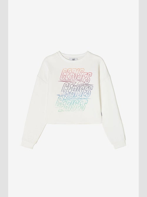 Sweat-Shirt MIKKIGI 'Le Temps Des Cerises' - Kiabi