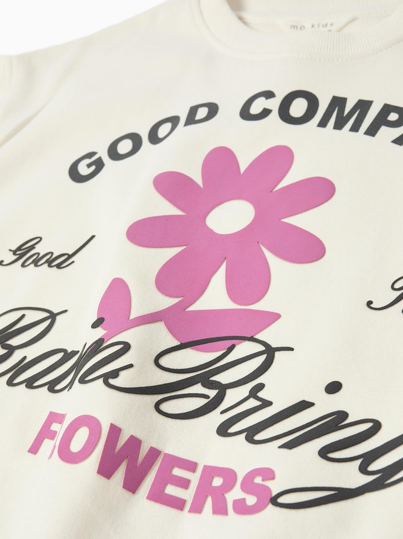 Sweat-shirt, MO Fashion Blanc - Kiabi