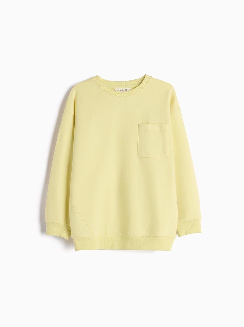 Sweat-shirt MO Fashion Jaune - Kiabi