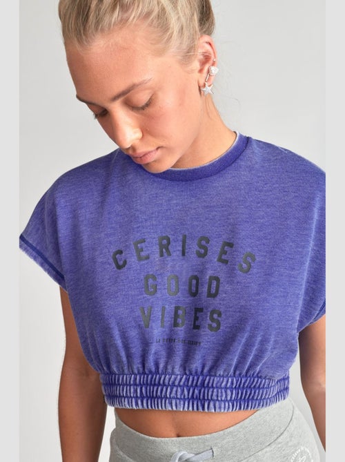 Sweat-Shirt NAELLEGI 'Le Temps Des Cerises' - Kiabi