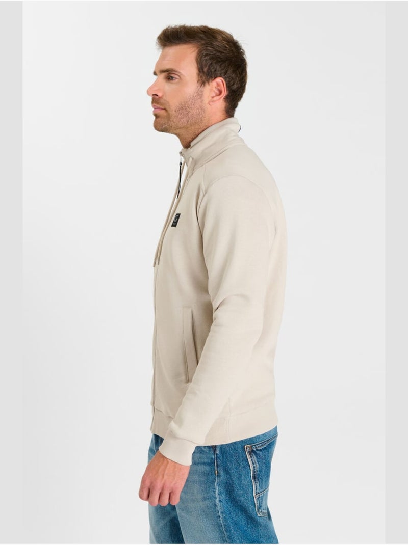 Sweat-Shirt OLAGO 'Le Temps Des Cerises' Beige - Kiabi