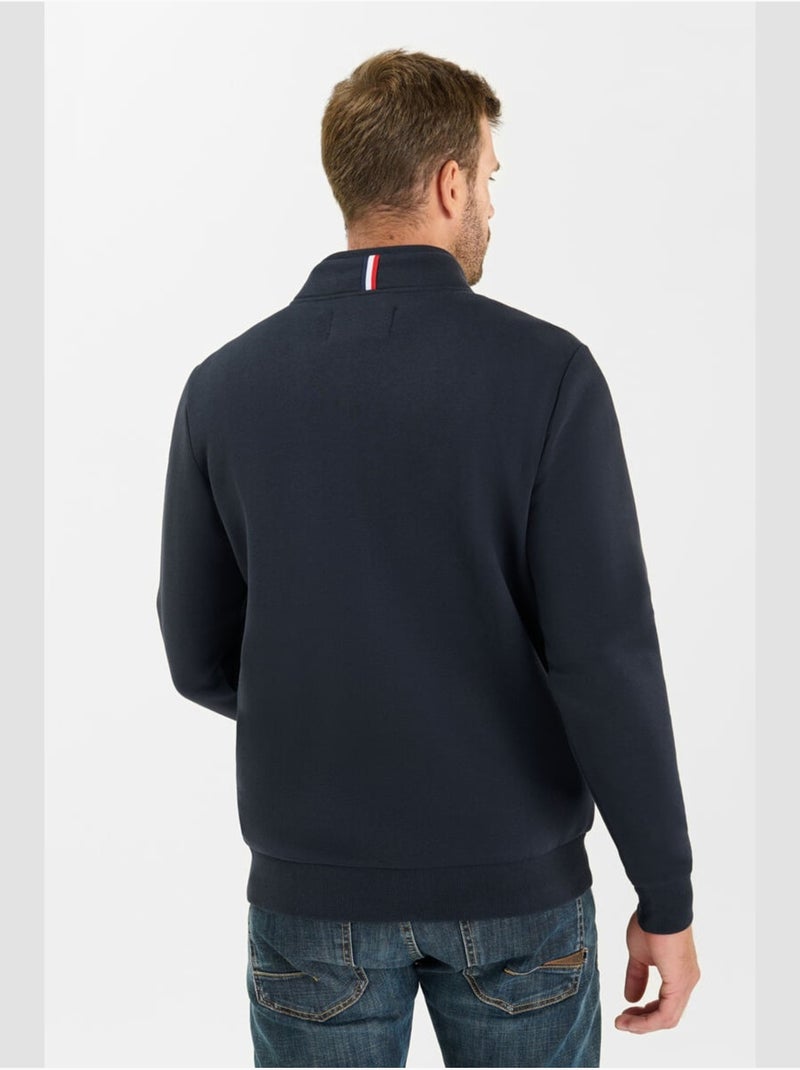 Sweat-Shirt OLAGO 'Le Temps Des Cerises' Bleu - Kiabi