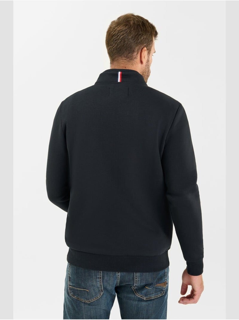 Sweat-Shirt OLAGO 'Le Temps Des Cerises' Noir - Kiabi