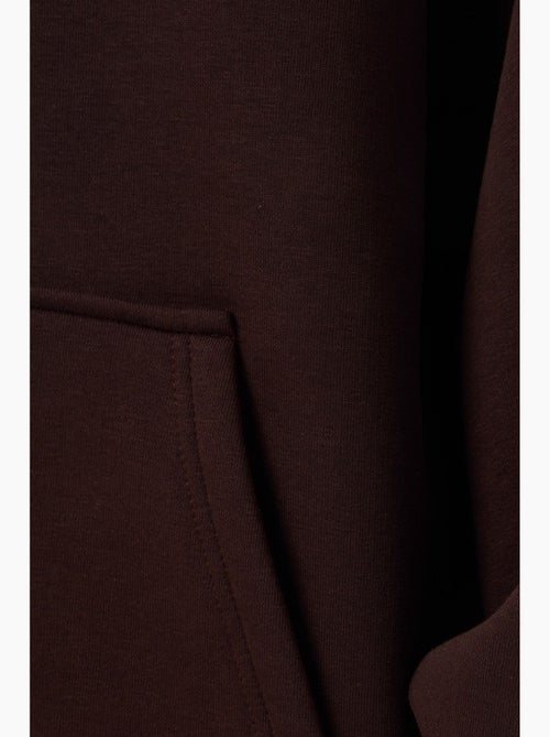 Sweat-shirt oversize à capuche et coupe ample avec poche kangourou hiccup - Kiabi