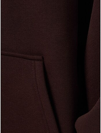 Sweat-shirt oversize à capuche et coupe ample avec poche kangourou