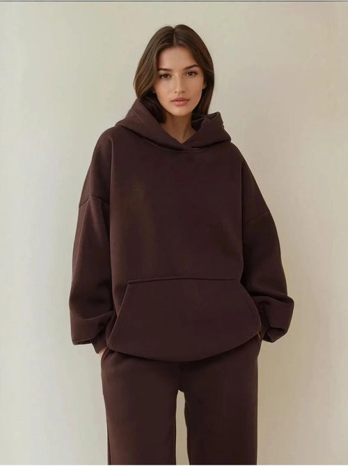 Sweat-shirt oversize à capuche et coupe ample avec poche kangourou - Kiabi Sweat-shirt oversize à capuche et coupe ample avec poche kangourou - Kiabi