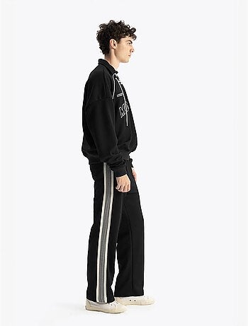 Sweat-shirt oversize à col rond et détail cravate giesto