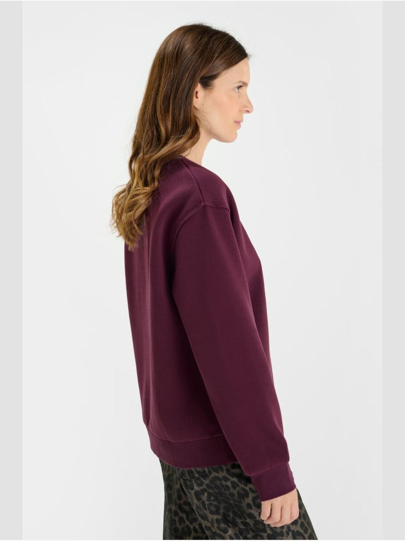Sweat-Shirt PAOLI 'Le Temps Des Cerises' Rouge - Kiabi