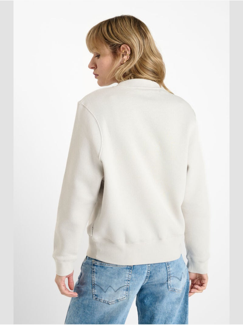 Sweat-shirt paolo 'le temps des cerises' Gris - Kiabi