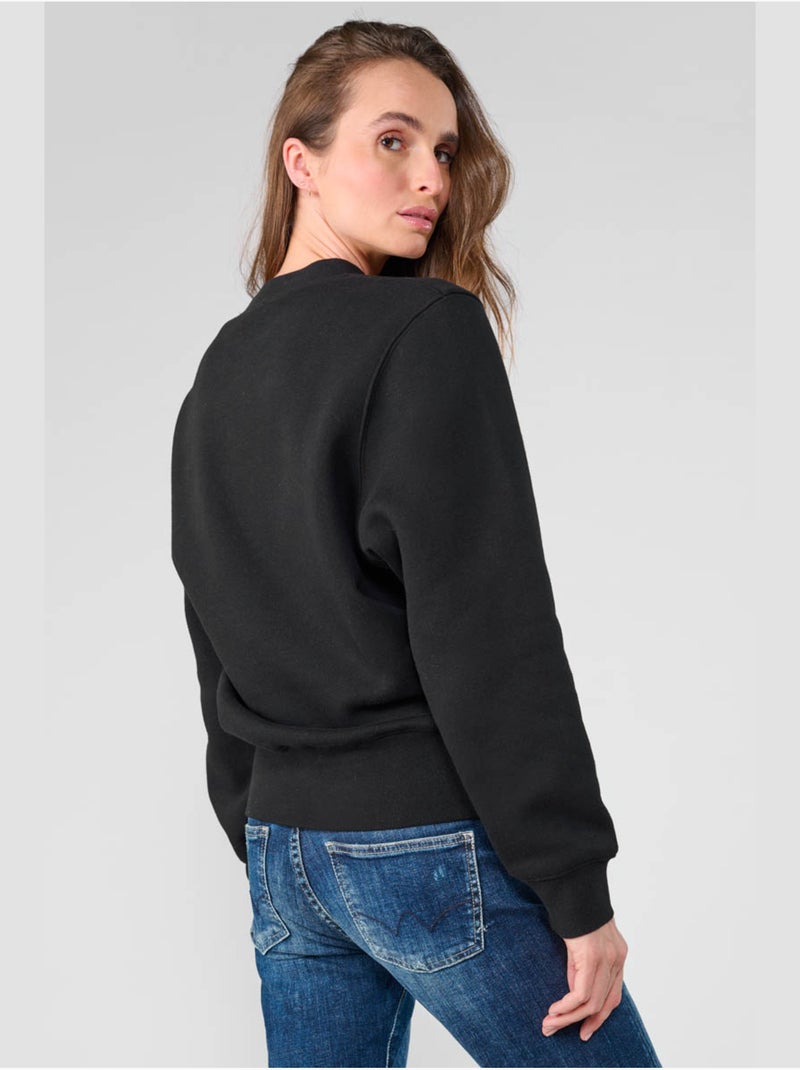 Sweat-Shirt PAOLO 'Le Temps Des Cerises' Noir - Kiabi