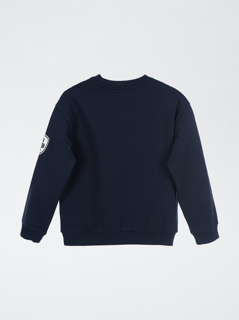 Sweat-shirt 'Pat' Patrouille' à manches longues Bleu - Kiabi