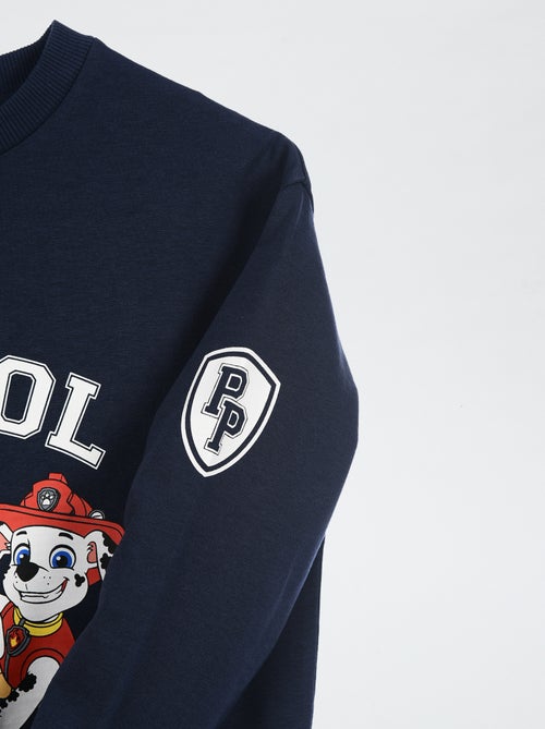 Sweat-shirt 'Pat' Patrouille' à manches longues - Kiabi