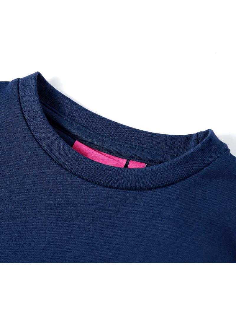 Sweat-shirt Pour Enfants Coton - VidaXL Bleu - Kiabi