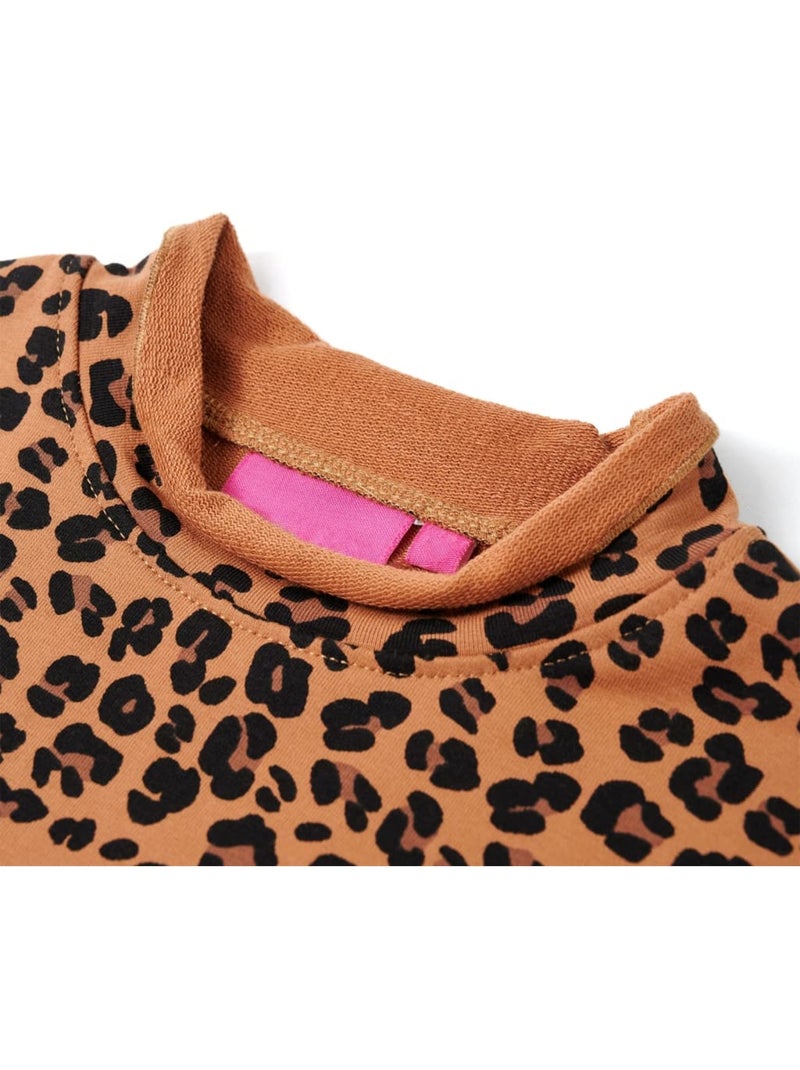 Sweat-shirt Pour Enfants Coton - VidaXL Camel - Kiabi
