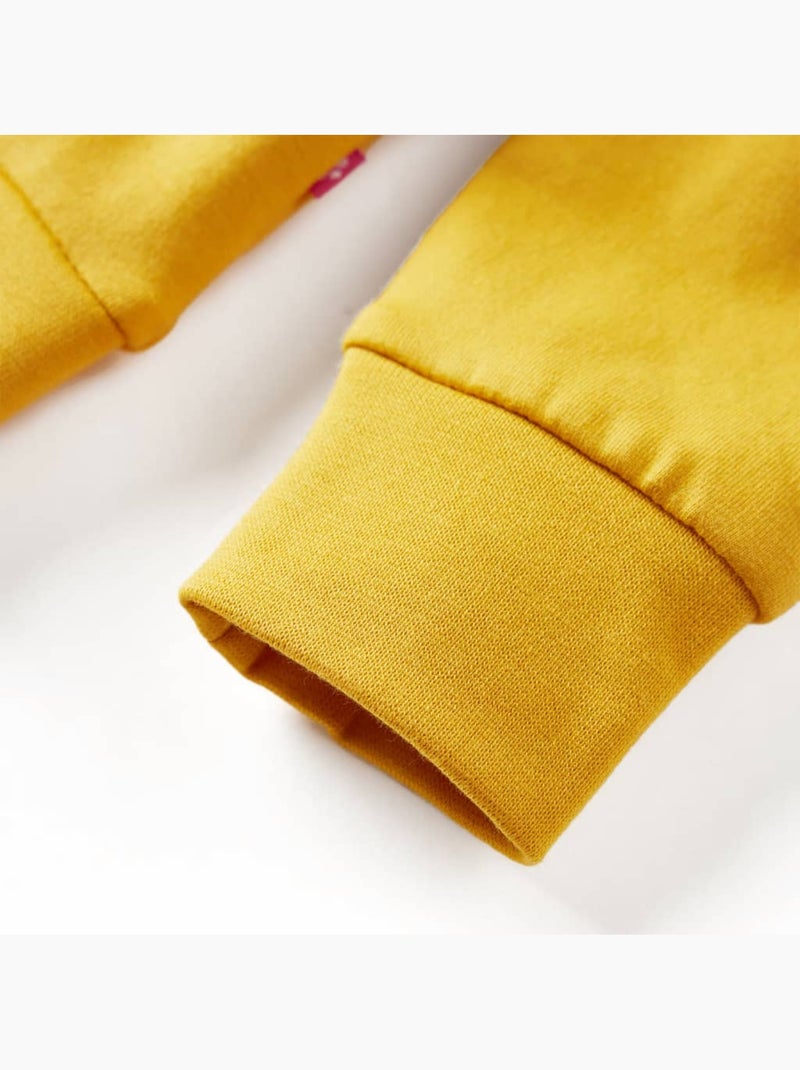 Sweat-shirt Pour Enfants Coton - VidaXL Jaune - Kiabi