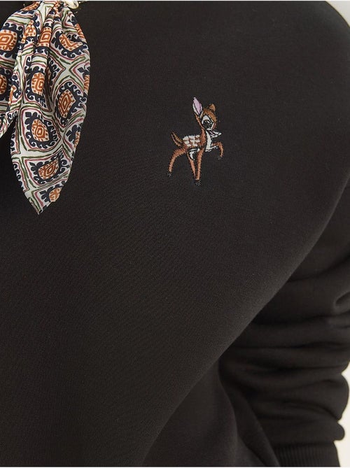 Sweat-shirt ras du cou brodé lucci - Kiabi Sweat-shirt ras du cou brodé lucci - Kiabi