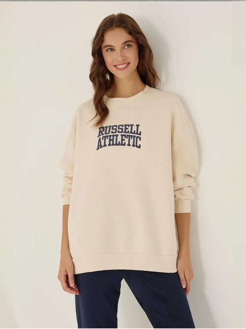 Sweat-shirt ras du cou imprimé surdimensionné - Kiabi Sweat-shirt ras du cou imprimé surdimensionné - Kiabi