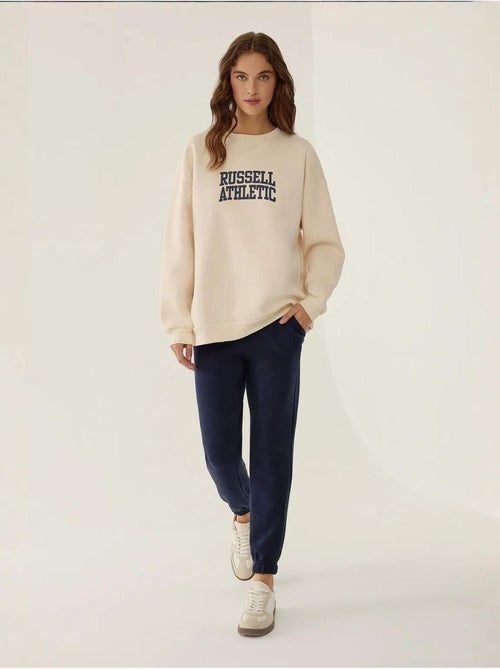 Sweat-shirt ras du cou imprimé surdimensionné - Kiabi Sweat-shirt ras du cou imprimé surdimensionné - Kiabi