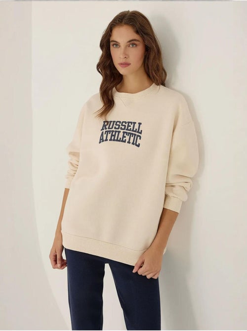 Sweat-shirt ras du cou imprimé surdimensionné - Kiabi Sweat-shirt ras du cou imprimé surdimensionné - Kiabi
