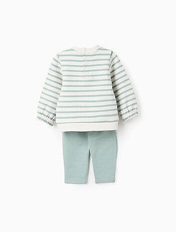 Sweat-Shirt Rayé + Pantalon