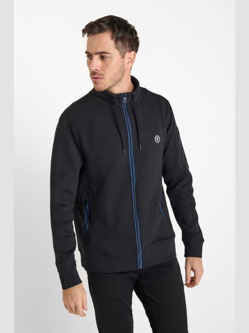Sweat-Shirt RONI 'Le Temps Des Cerises' Noir - Kiabi