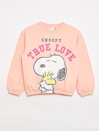 Sweat-shirt 'Snoopy' à manches longues