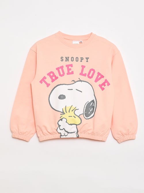 Sweat-shirt 'Snoopy' à manches longues - Kiabi