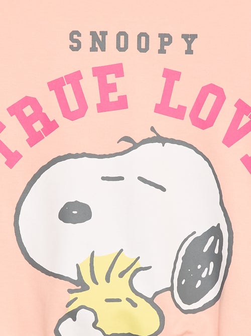 Sweat-shirt 'Snoopy' à manches longues - Kiabi
