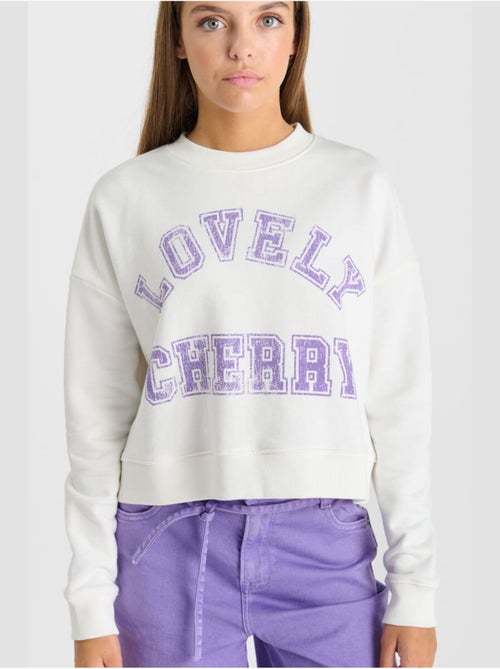 Sweat-shirt stephagi 'le temps des cerises' - Kiabi Sweat-shirt stephagi 'le temps des cerises' - Kiabi
