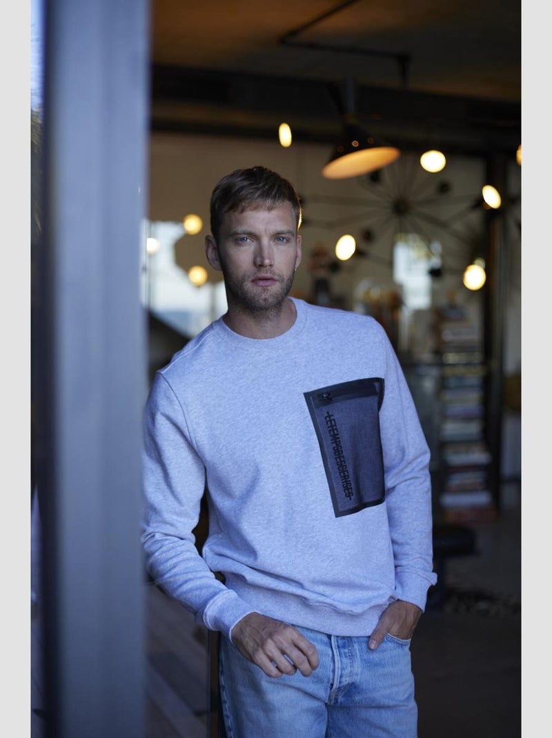 Sweat-Shirt STIPA 'Le Temps Des Cerises' Gris - Kiabi
