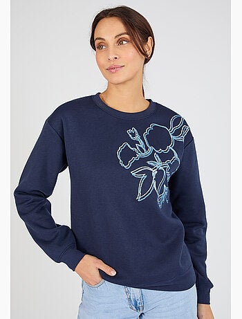 Sweat-shirt Thermolactyl en molleton - Damart