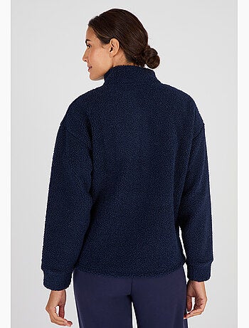 Sweat-shirt Thermolactyl maille moutonnée polaire - Happy D. by Damart