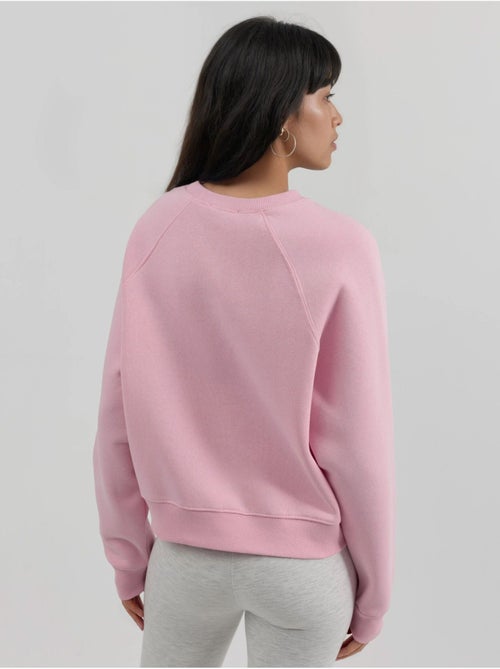 Sweat-shirt tricoté à col rond et manches longues avec détails élastiques busem - Kiabi Sweat-shirt tricoté à col rond et manches longues avec détails élastiques busem - Kiabi