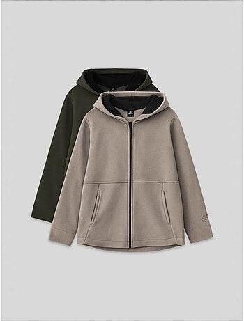 Sweat-shirt unisexe à capuche zippé pour jeunes tommy
