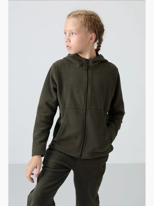 Sweat-shirt unisexe à capuche zippé pour jeunes tommy - Kiabi