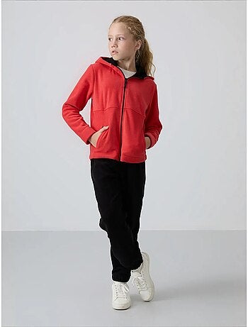 Sweat-shirt unisexe jeunesse à capuche zippé tommy
