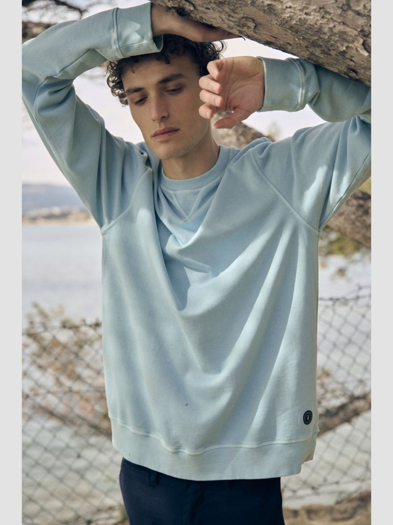 Sweat-Shirt VAREL 'Le Temps Des Cerises' Bleu - Kiabi