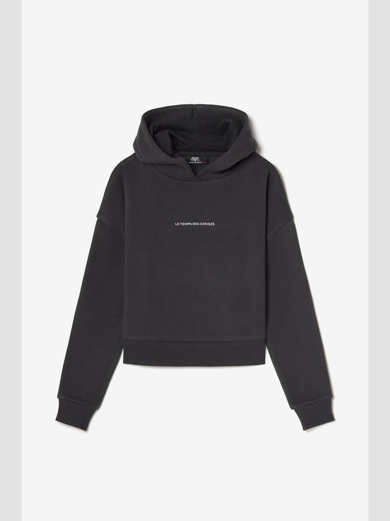 Sweat-Shirt VOLVAGI 'Le Temps Des Cerises' Noir - Kiabi