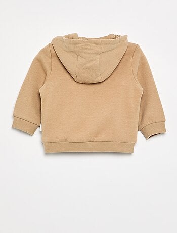 Sweat-shirt zippé à capuche