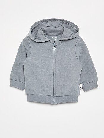 Sweat-shirt zippé à capuche