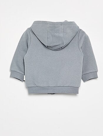 Sweat-shirt zippé à capuche