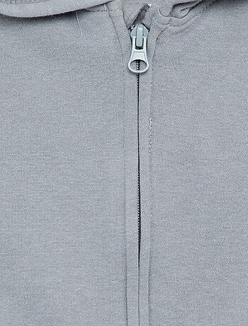 Sweat-shirt zippé à capuche