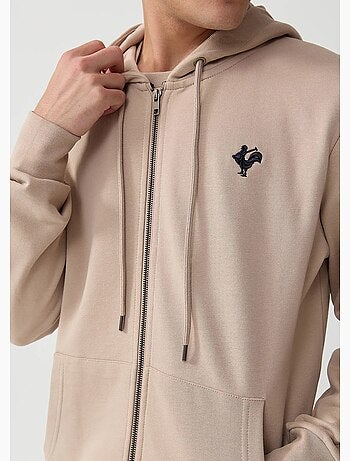 Sweat shirt zippé à capuche, kangourou - AFIBEL