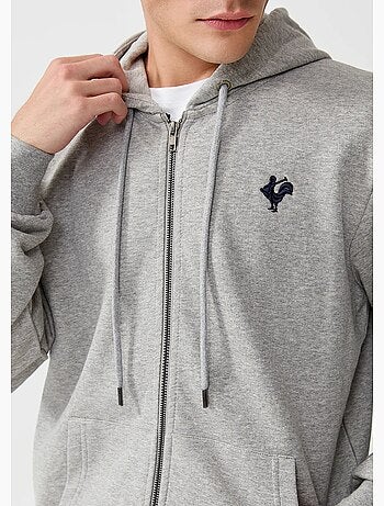 Sweat shirt zippé à capuche, kangourou - AFIBEL